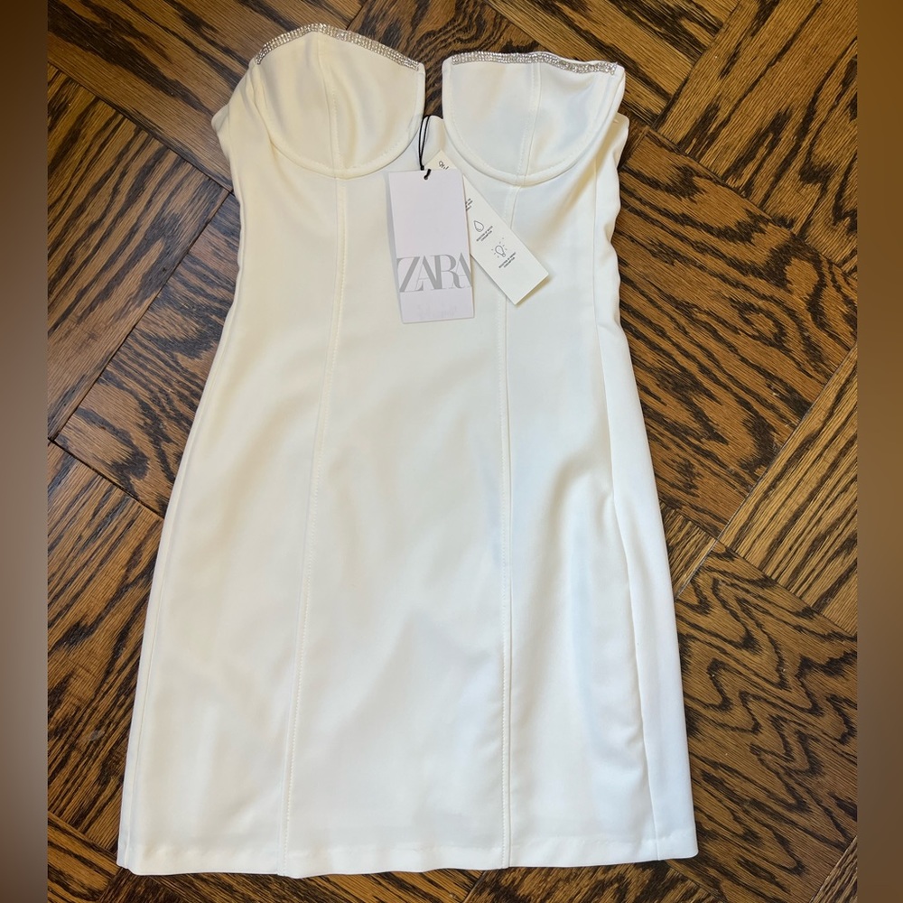 Zara Rhinestone Mini Dress - Picture 3 of 6